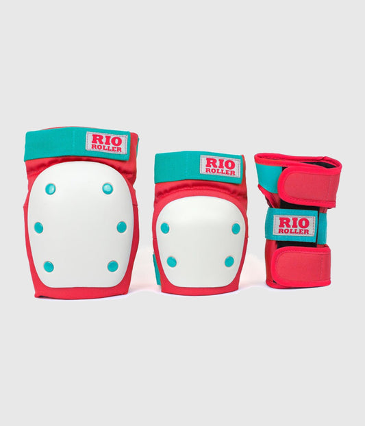 Rio Roller Triple Pad Set Red/Mint