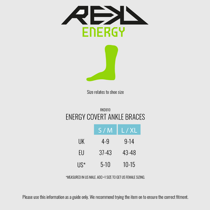 Rekd Energy Covert Ankle Braces