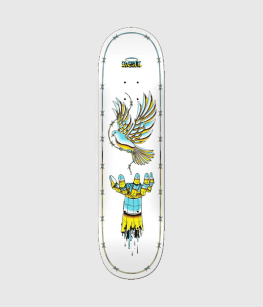 Real Skateboards Team Synthetic Peace Skateboard Deck 8.25"