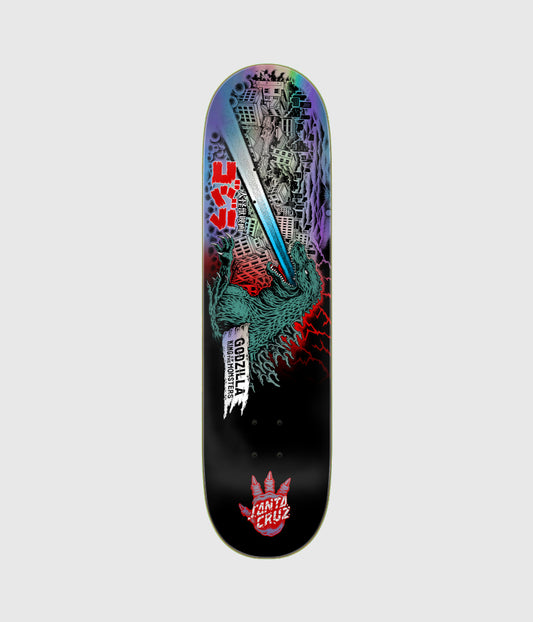 Santa Cruz Godzilla O'Brien Reaper Skateboard Deck 8.25"