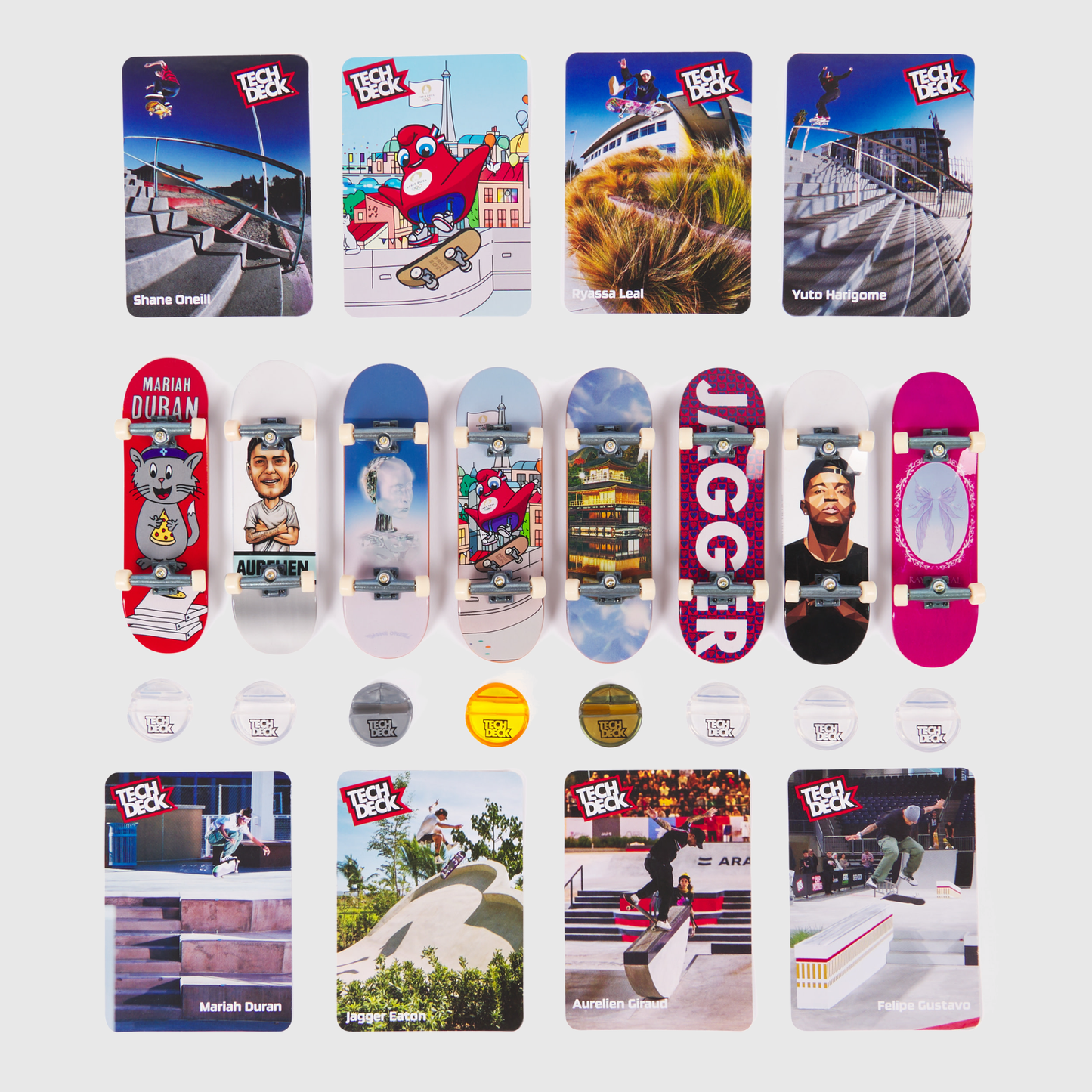 Tech Deck Olympic Competition Legends 8 Pack