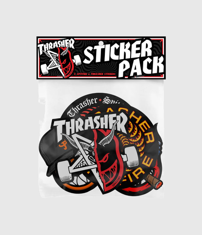 Thrasher x Spitfire Sticker Pack (Multi)