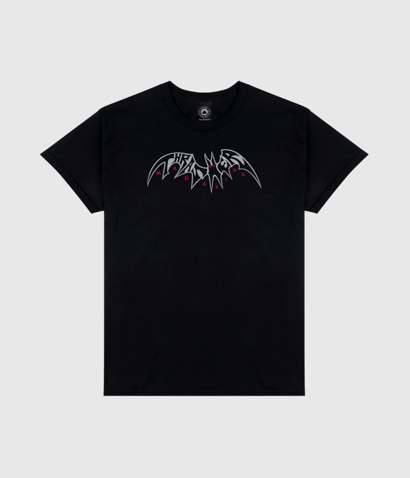 Thrasher 'Sky Rat' By Neckface Skate T-Shirt Black