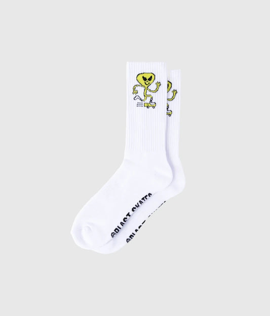 Blast Skates Alien Mascot Socks