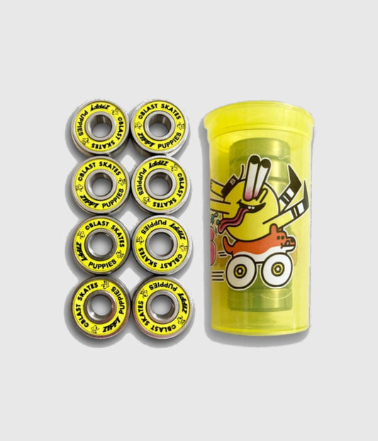 Blast Skates Zippy Puppies ABEC 9 Skateboard Bearings