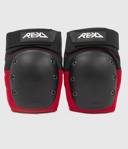 REKD Ramp Knee Pads Black/Red