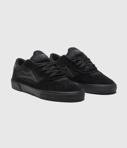 Lakai Cambridge Skate Shoes Black/Reflective Suede