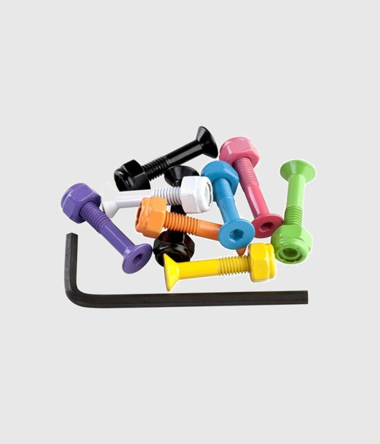 Enuff Allen Truck Bolts 1 Inch X8 Coloured