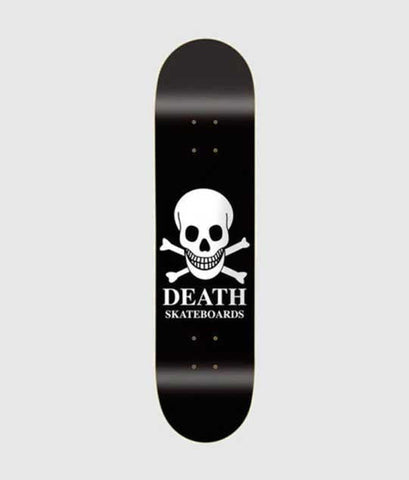 Death Skateboards OG Black Skull Deck 8.25"