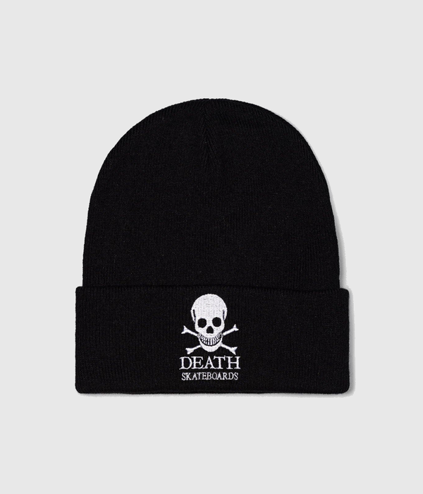 Death Skateboard OG Skull Black Beanie