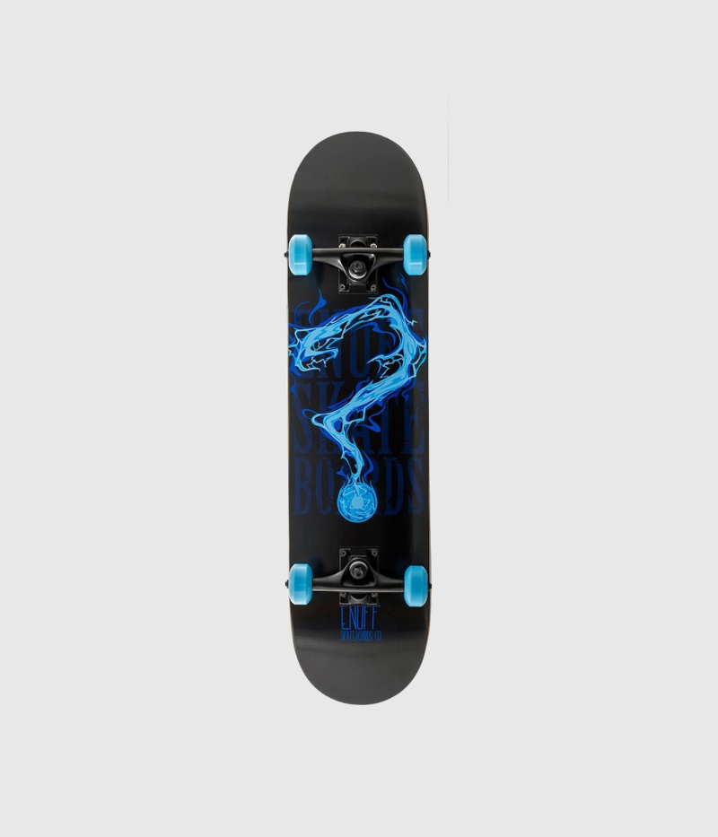 Blue Muscle Pyro Enuff Pyro II Complete Skateboard Blue 7.75