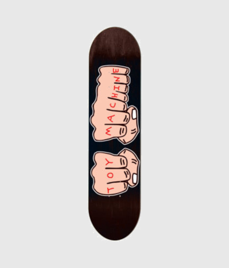 Toy Machine Woodgrain Fists Deck 7.75