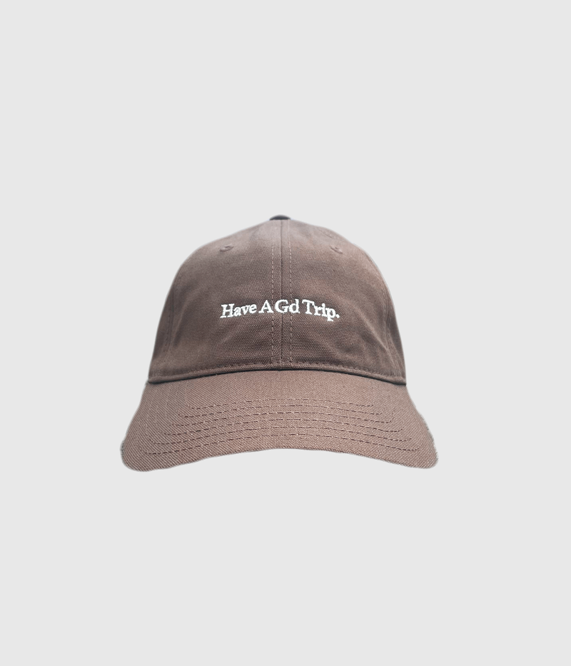 Have A GD Trip Unstructured 6 Panel Cap Walnut