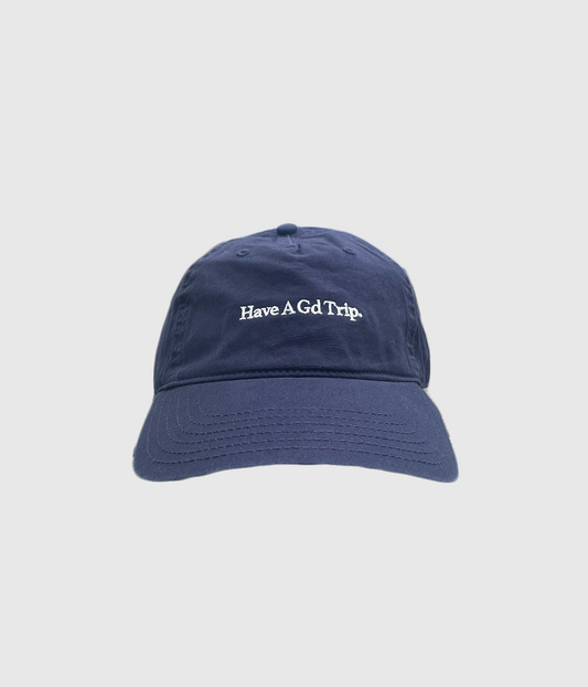 Have A GD Trip Unstructured 6 Panel Cap Navy