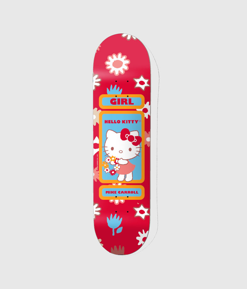 Girl Skateboards x Hello Kitty and Friends Mike Carroll Skateboard Deck 8.375"