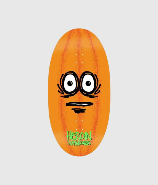 Heroin Skateboards EggZilla 3 Halloween Edition Skateboard Deck 14"