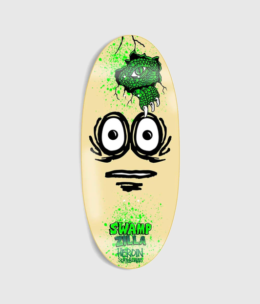 Heroin Skateboards SwampZilla Skateboard Deck 13"