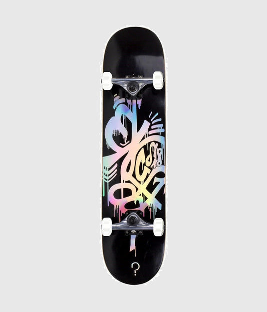 Enuff Hologram Complete Skateboard Black 8"