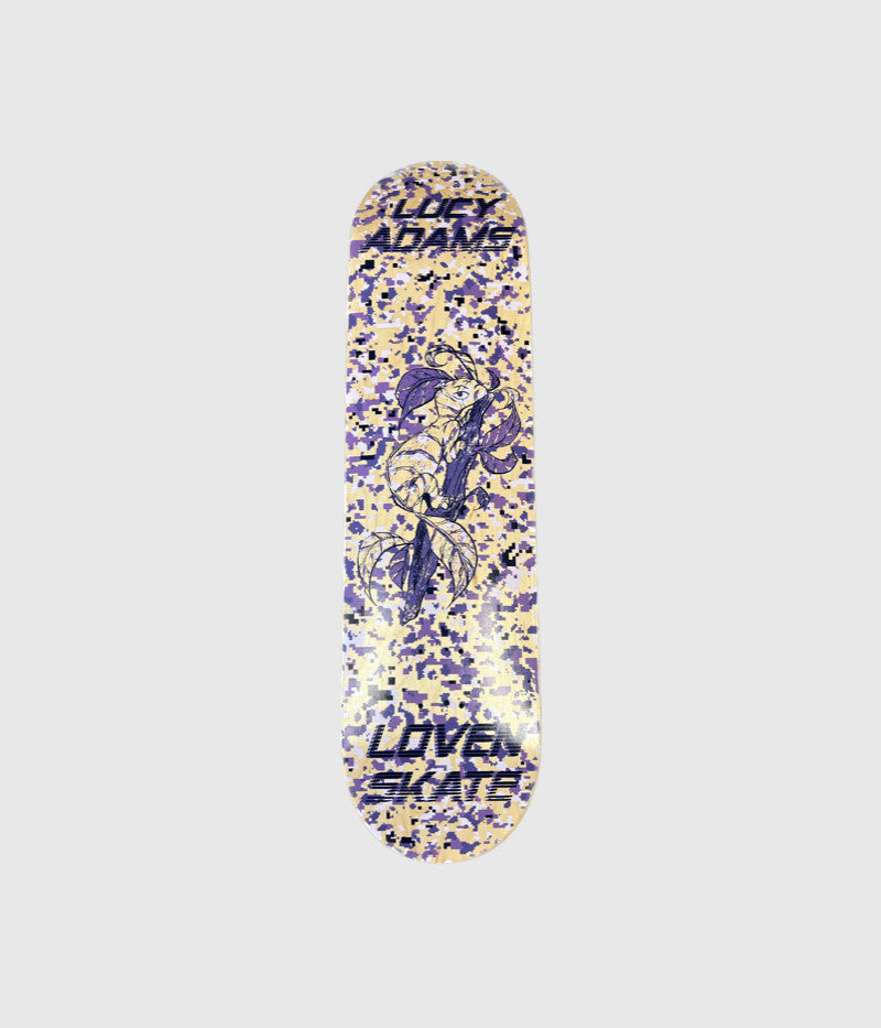 Lovenskate Lucy Adams "Master Of Camo" Skateboard Deck 8.25"