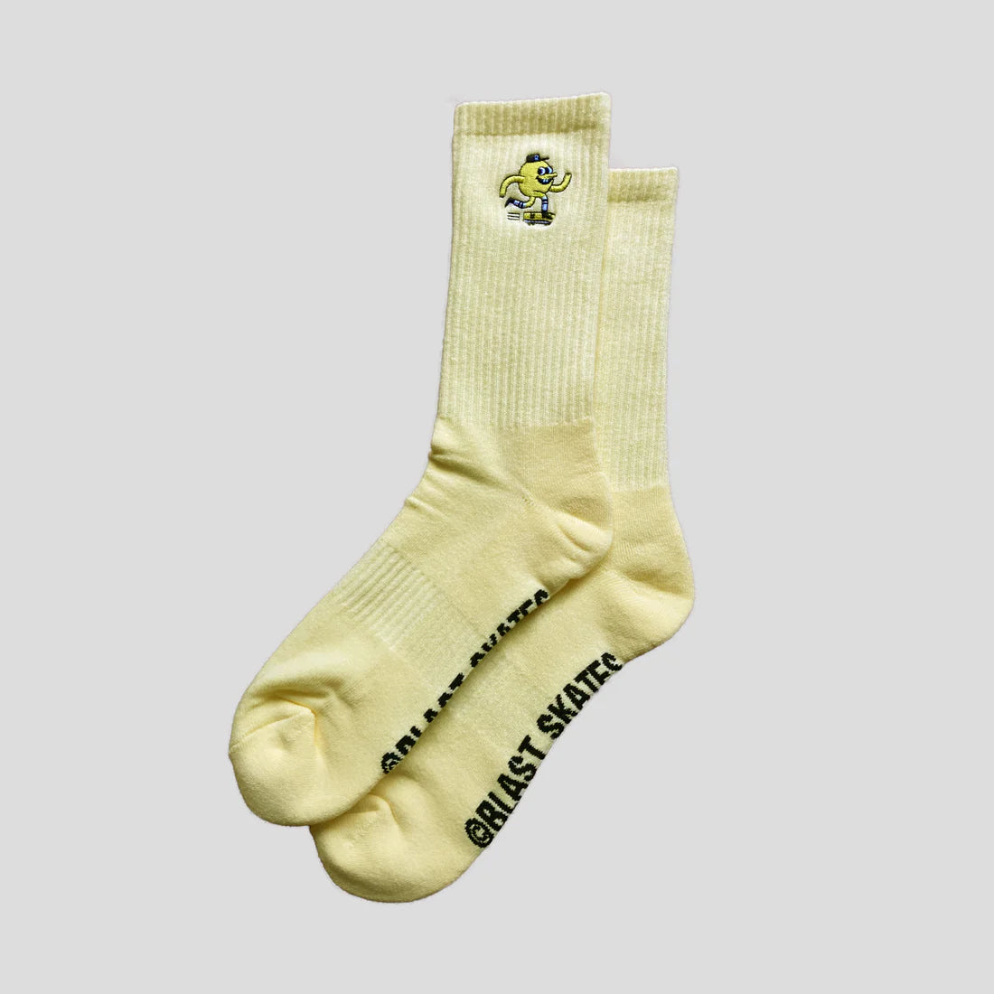 Blast Skates Embroidered Mascot Socks