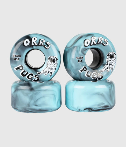 Orbs pugs Skateboard Wheels 85a 54mm