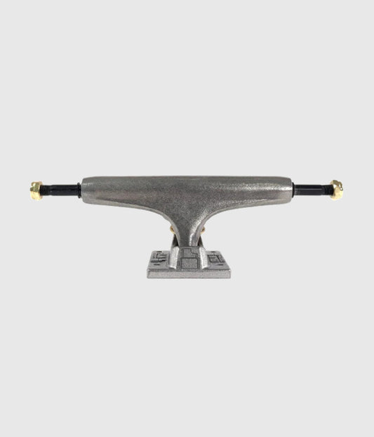 Film Trucks Raw Black Bushings and Gold Skateboard Trucks 5.5