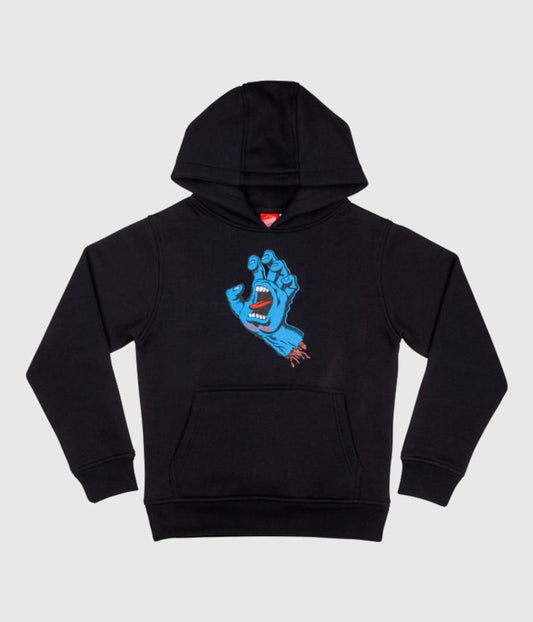 Santa Cruz Screaming Hand Youth T-Shirt Black
