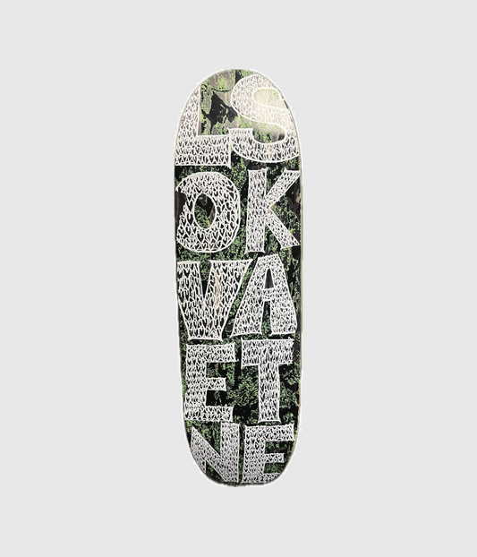 Lovenskate Scribble Heart Skateboard Deck 9" Football