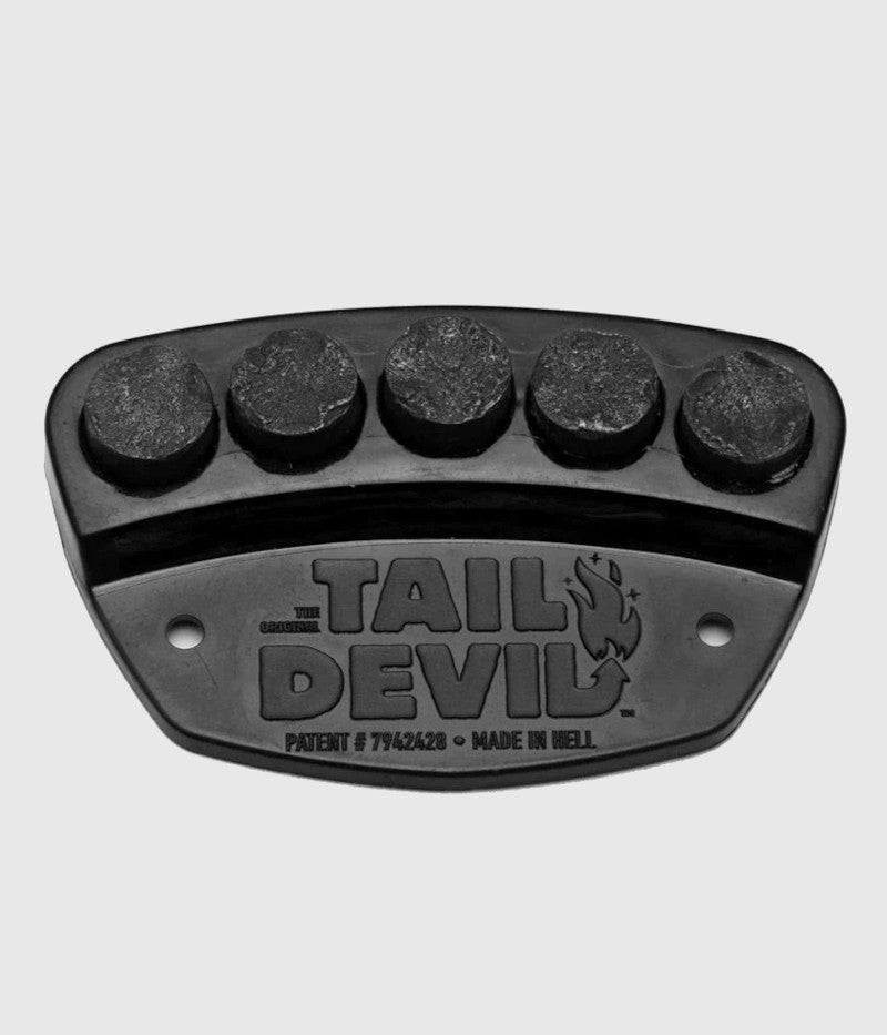 Tail Devil Skateboard Spark Plate - Black