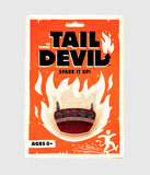 Tail Devil Skateboard Spark Plate - Red