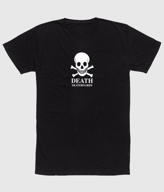 Death Skateboards OG Skull  T-Shirt Black