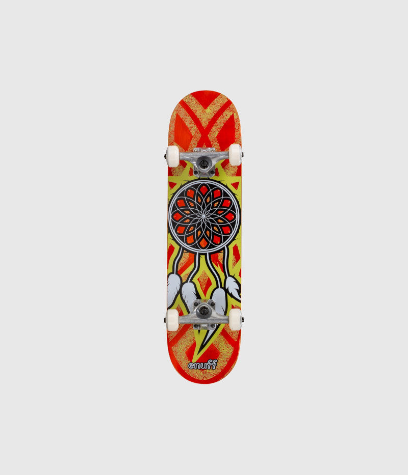 Enuff Dreamcatcher Mini Complete Skateboard Orange/Yellow 7.25"