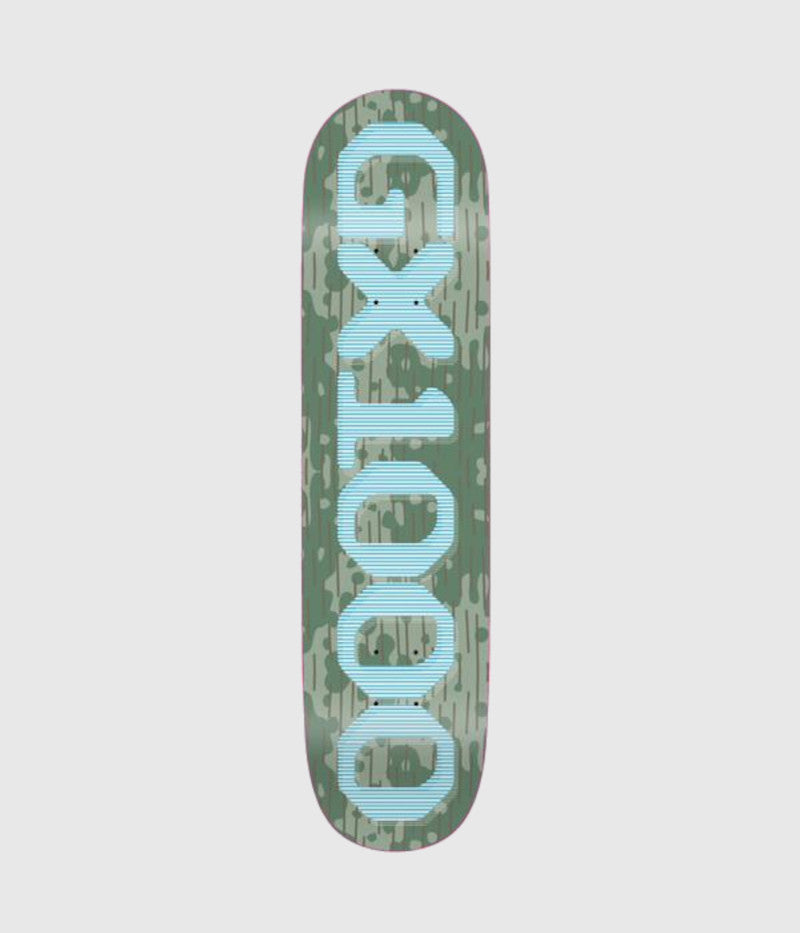 GX1000 OG Rain Camo Skateboard Deck 8"
