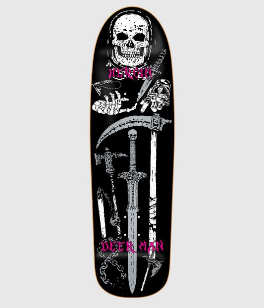 Heroin Skateboards DMODW Video City Deck 9.3"
