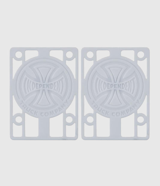 Independent Riser Pads White 1/8"