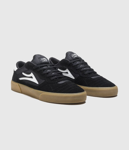 Lakai Cambridge Skate Shoes Black/Gum Suede