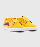 Lakai Griffin Kids Skate Shoes Gold Suede