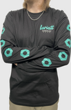 Lariatt "Bolts" Long Sleeve T-Shirt Black