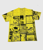 Lovenskate 20th Anniversary Zine Tee Yellow