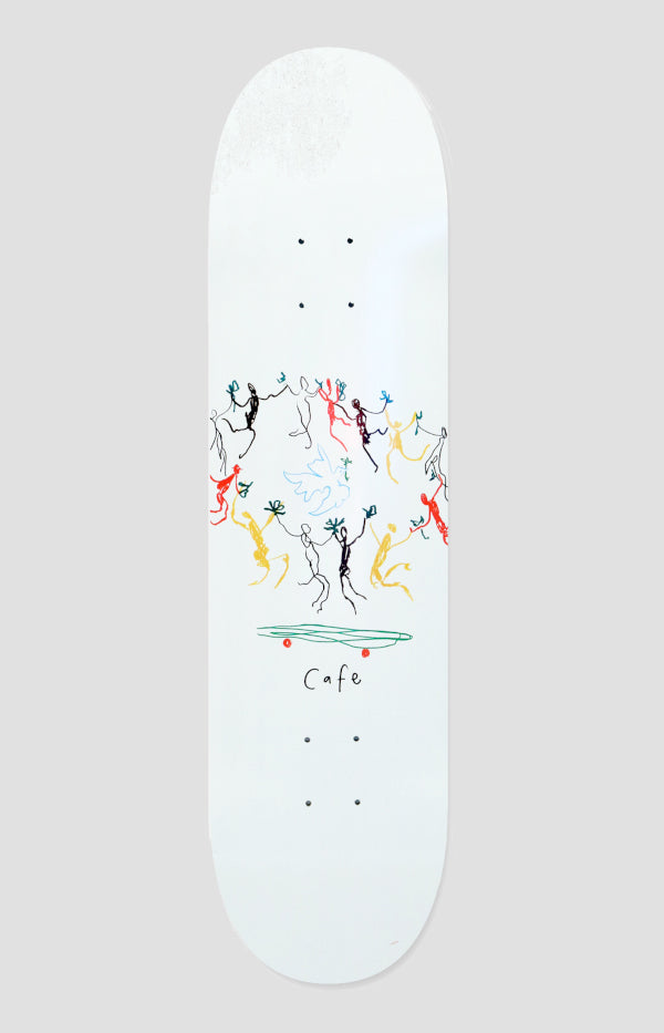 Skateboard Cafe Peace Skateboard Deck 8.125"