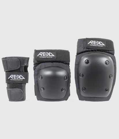 REKD Heavy Duty Triple Pad Set Black