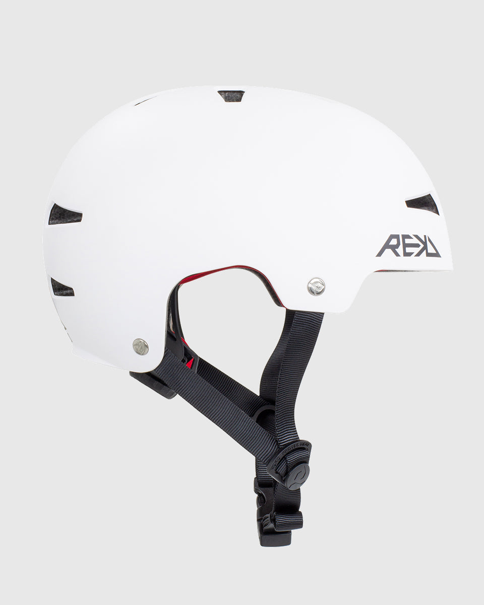 REKD Junior Elite 2.0 Helmet White