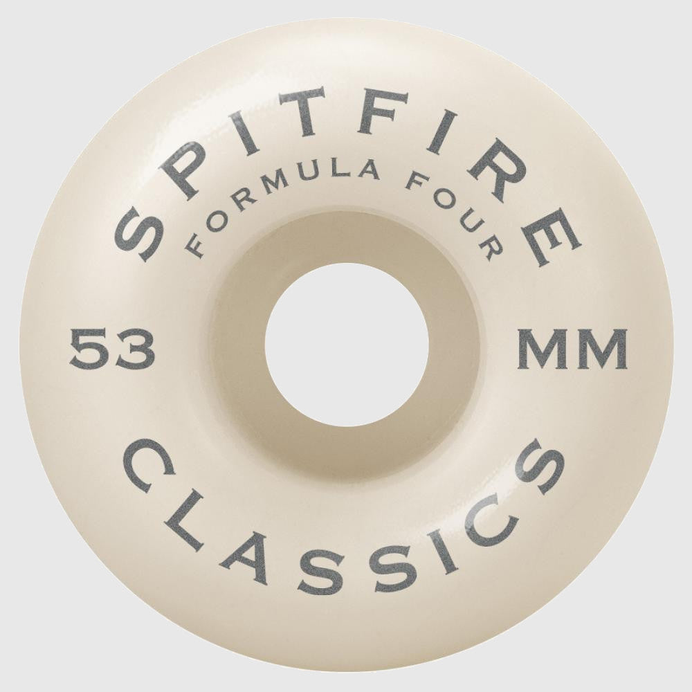 Spitfire Formula Four 99DU Classics Orange Skateboard Wheel 53mm