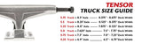 Tensor Aluminium Raw 5.75 Trucks