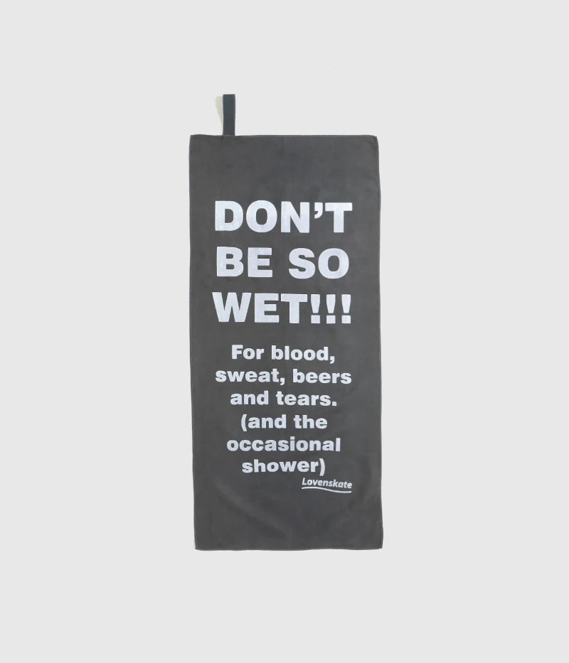 Lovenskate 'Don't Be So Wet' Quick Dry Towel