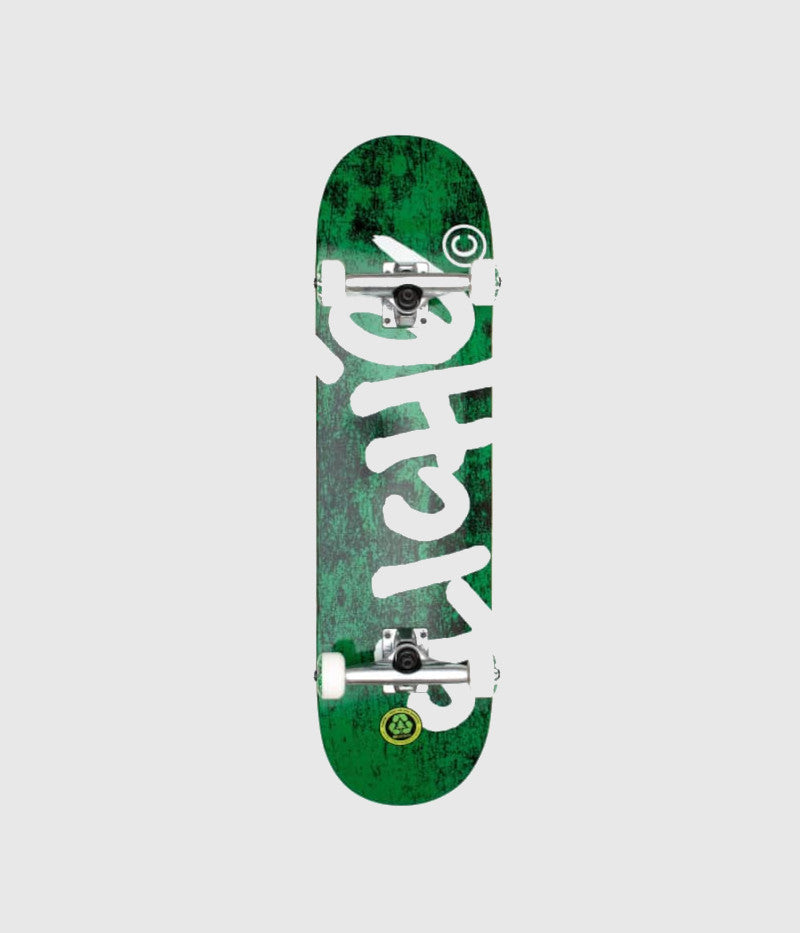 Cliché Skateboards Handwritten Forest Green Youth Complete 7.375"