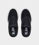 Lakai Brighton Kids Black Suede Skate Shoes