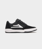 Lakai Brighton Kids Black Suede Skate Shoes