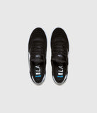 Lakai Cambridge Skate Shoes Black/White Suede