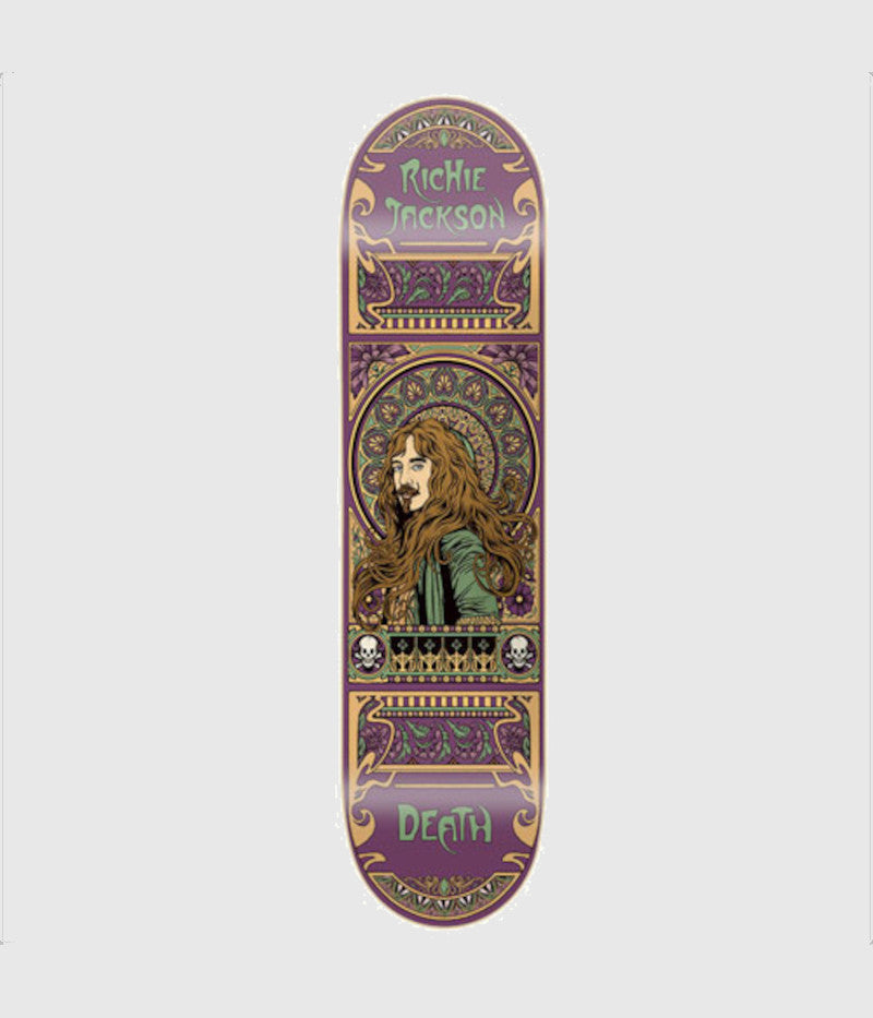 Death Skateboards Richie Jackson "Art Nouveau" Deck 8.5"